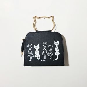 Shein | Black Cat Purse